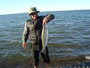 My First Fish Caught in Nunavut
